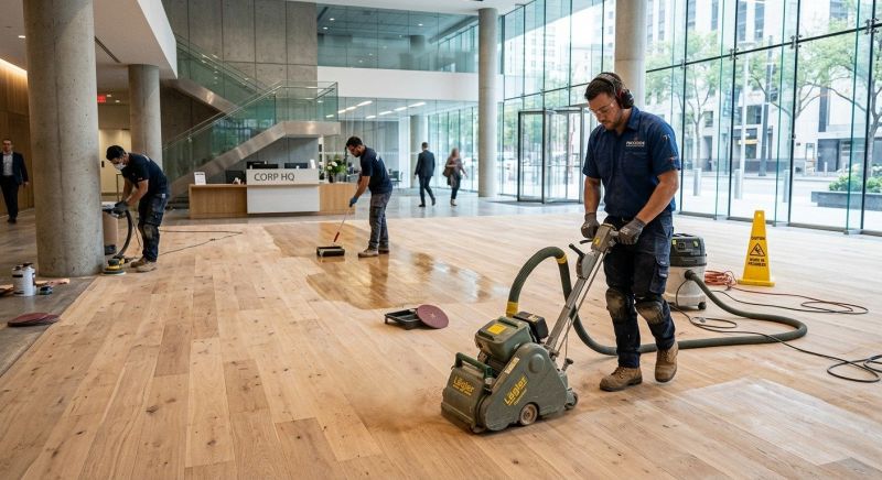 Our team working on Flooring Service projects in Saint Charles, IL