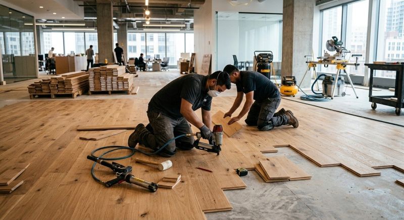 Commercial Hardwood Service in Aurora, IL