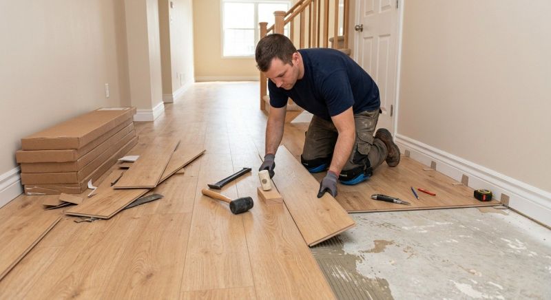 Laminate Floor Installation in Aurora, IL