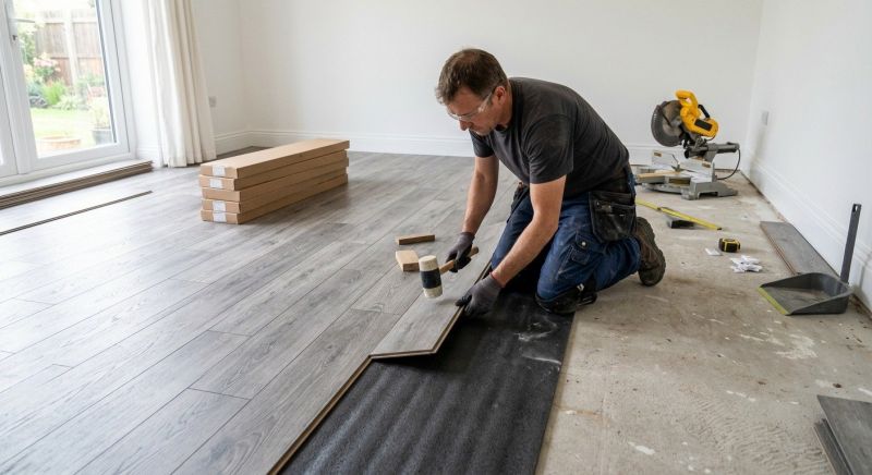 Laminate Floor Installation in Batavia, IL