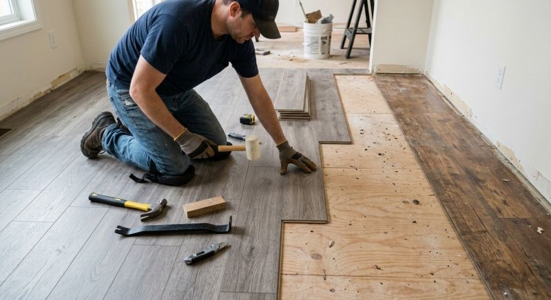 Laminate Floor Installation in Geneva, IL