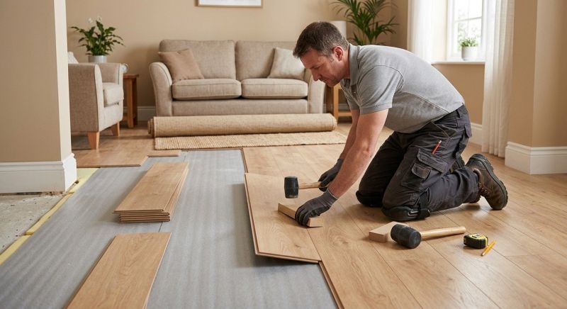 Laminate Floor Installation in La Grange, IL