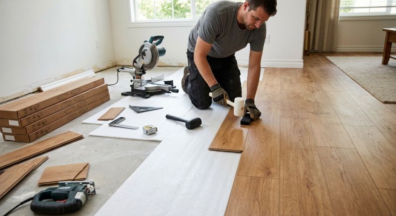 Laminate Floor Installation in Saint Charles, IL