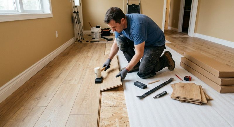 Laminate Floor Installation in Lisle, IL