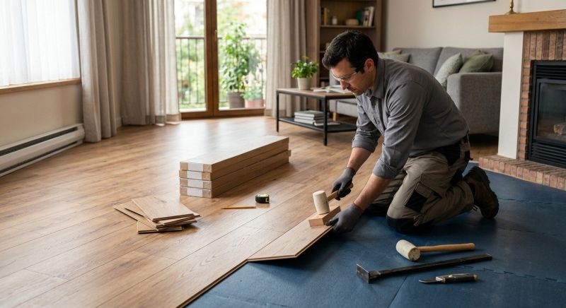 Laminate Floor Remodeling in Saint Charles, IL