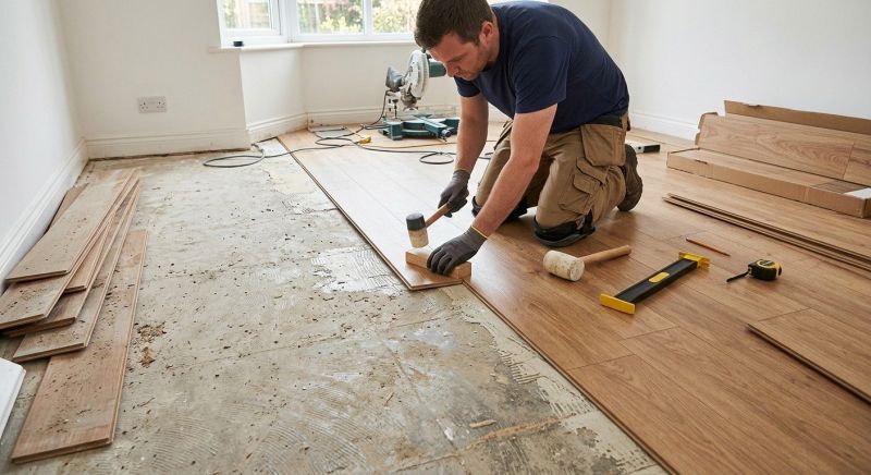 Laminate Floor Replacement in Bartlett, IL