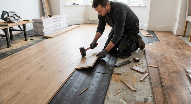 Laminate Floor Replacement in Park Ridge, IL