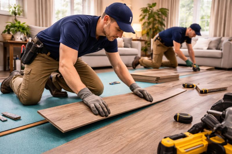 Laminate Flooring Replacement in Saint Charles, IL