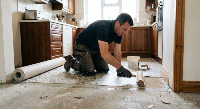 Linoleum Floor Installation in Mount Prospect, IL