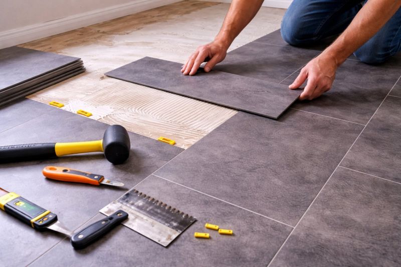 Luxury Vinyl Tile Installation in Hoffman Estates, IL