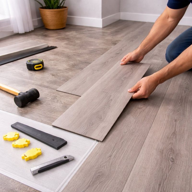 Luxury Vinyl Tile Installation in Melrose Park, IL