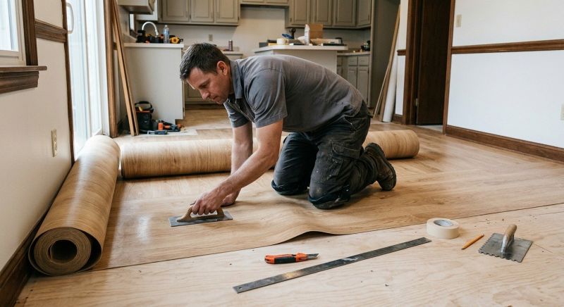 Sheet Flooring Installation in Mount Prospect, IL