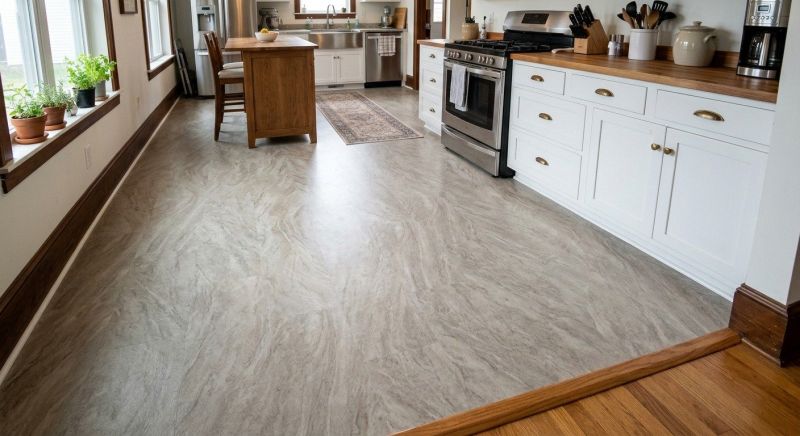 Sheet Linoleum Installation in Schaumburg, IL