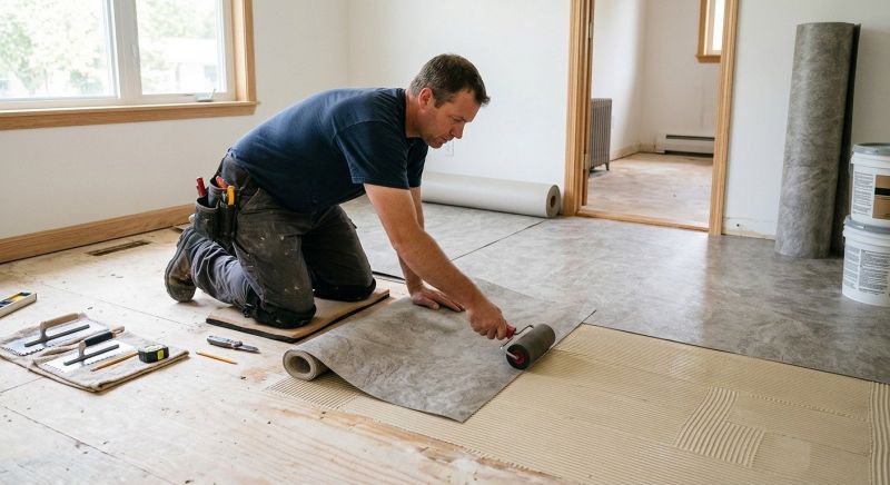 Sheet Vinyl Installation in Saint Charles, IL