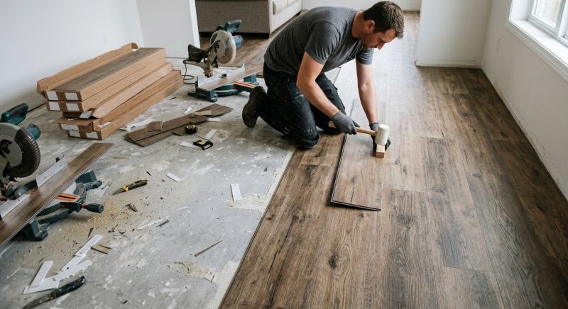 Vinyl Flooring Installation in Bolingbrook, IL